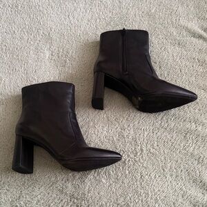 INC International Concepts Black Ankle Booties